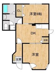 サンライト守谷の間取り画像