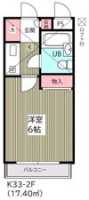 塩焼第3メゾンの間取り画像