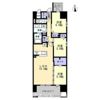 S－RESIDENCE瓦町駅aloの間取り画像