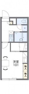 レオパレスサザンクロスⅢの間取り画像
