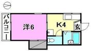 コーポ南の間取り画像