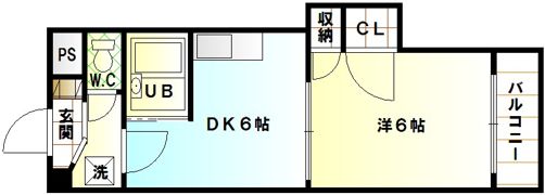 サンサーラ翁の間取り画像