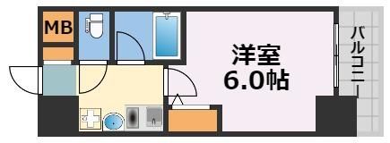 エスリード同心第3の間取り画像