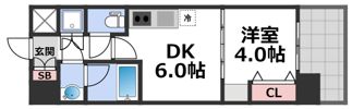 プレジオ城東中央の間取り画像
