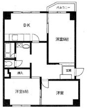 KODAヒルズ武蔵関の間取り画像