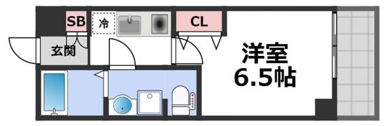 SWISS京橋の間取り画像