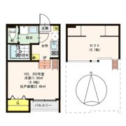LA CACHETTE OKAMACHIの間取り画像