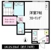 Roots平山の間取り画像