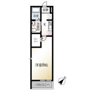 MQuarto拝島Ⅰの間取り画像