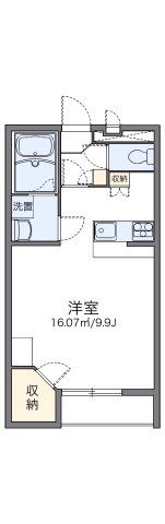 レオパレス秣野原の間取り画像