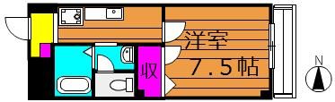 ビューハイツ吉備路の間取り画像