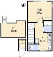 アオアクア浜田山の間取り画像