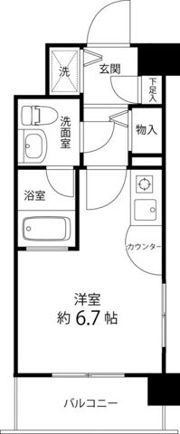 サンセール与野本町の間取り画像