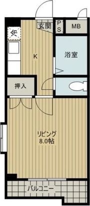 ドリーム川名の間取り画像