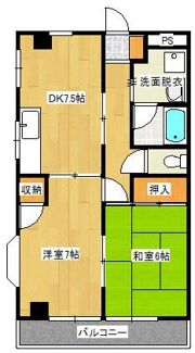 メゾンKの間取り画像