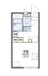 レオパレスアルプス京山の間取り画像