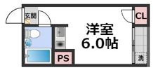 コンフォート緑橋の間取り画像