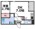 リベット巽東の間取り画像
