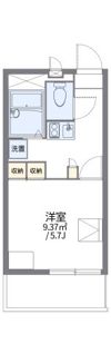 レオパレスカナサラの間取り画像