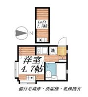 ピュアハウス藤棚三番館の間取り画像