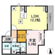 D-ROOMルント連坊Aの間取り画像