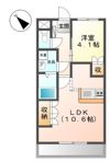 フェアリー壱の口Bの間取り画像