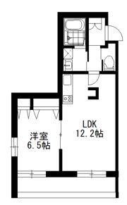 オーク恵比寿の間取り画像