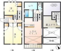 千種区日和町一丁目の間取り画像