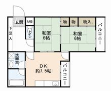 ラヴェール串戸の間取り画像