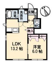 ヴァン・ベール C棟の間取り画像