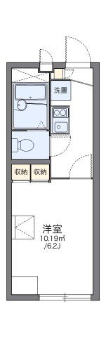 レオパレスフローラの間取り画像