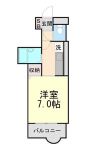 ベルトピア岡町ガーデンハイツの間取り画像