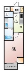 レジデンス平山の間取り画像