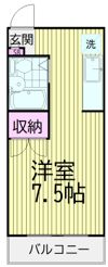ホーミィ西大井の間取り画像