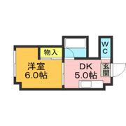 オレンジコーポ立岩の間取り画像