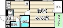 アビニヨン千種の間取り画像