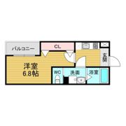 アプローズ新深江の間取り画像