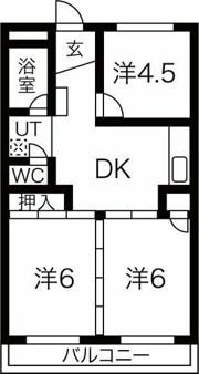島田プラザの間取り画像