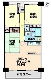ダイアパレス文理大南弐番館の間取り画像