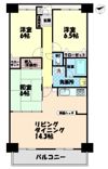 ダイアパレス文理大南弐番館の間取り画像