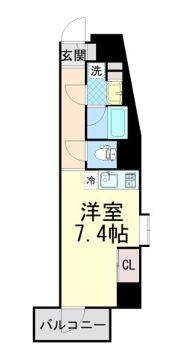 コンフォート王子の間取り画像