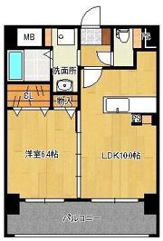 ノースステイツ片野の間取り画像