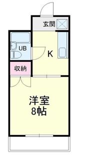 メゾン池の沢の間取り画像