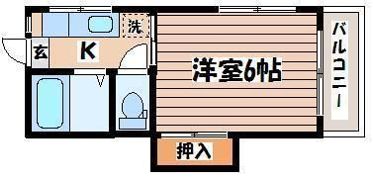 ピュア旭ヶ丘の間取り画像