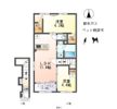 小信中島東鵜飼分新築アパートの間取り画像