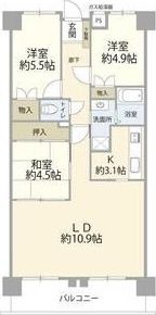 八事東サンハイツの間取り画像