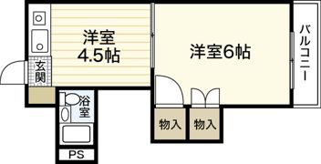 ロイヤルシャトーの間取り画像