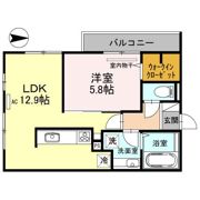 プレジール小野原の間取り画像