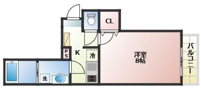 REGIA中庄の間取り画像