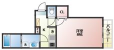 REGIA中庄の間取り画像